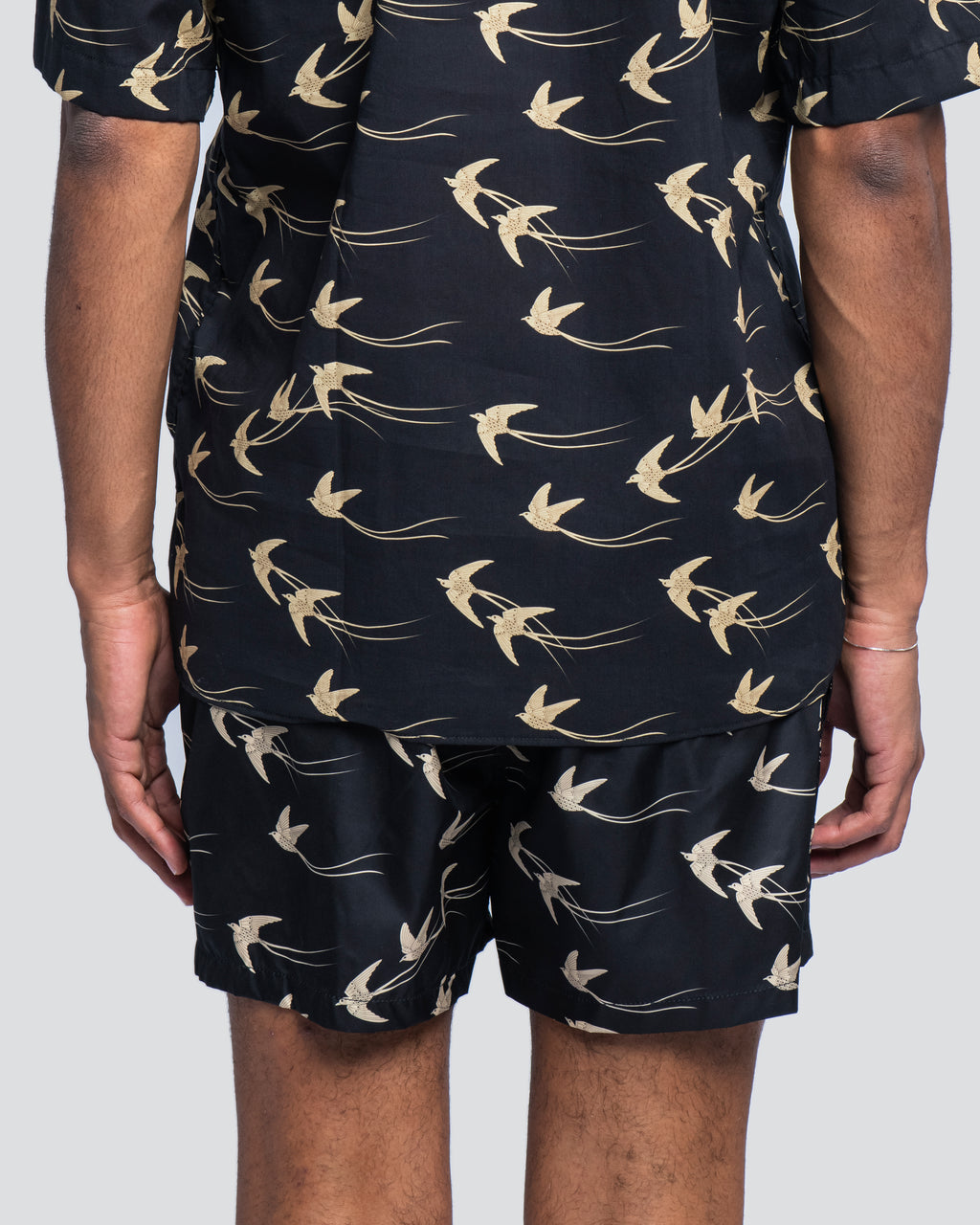 Boxer Tasca Laterale Haiku Nero