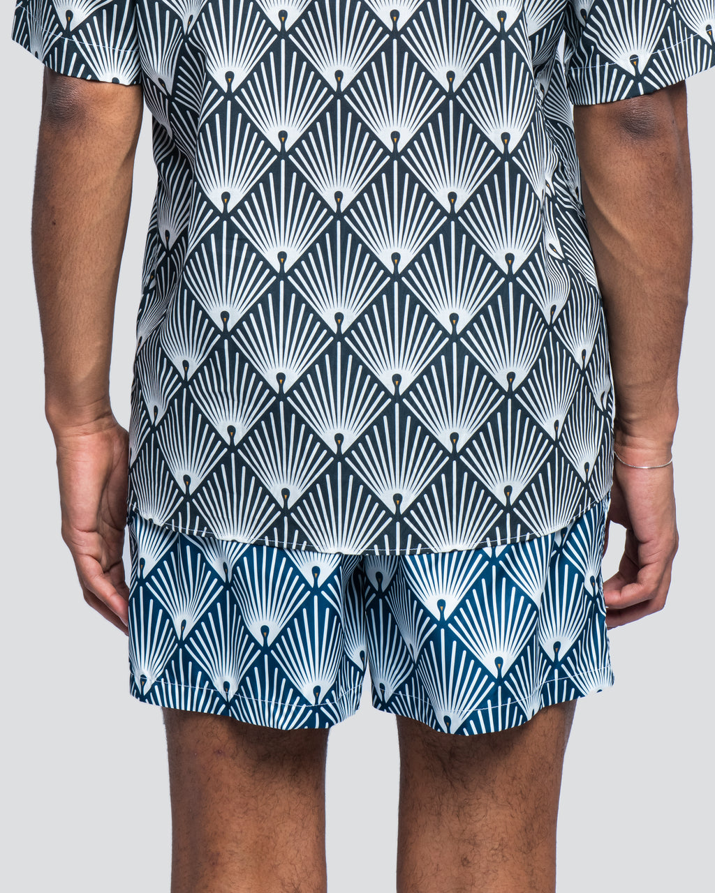 Boxer Tasca Laterale Horus Blu