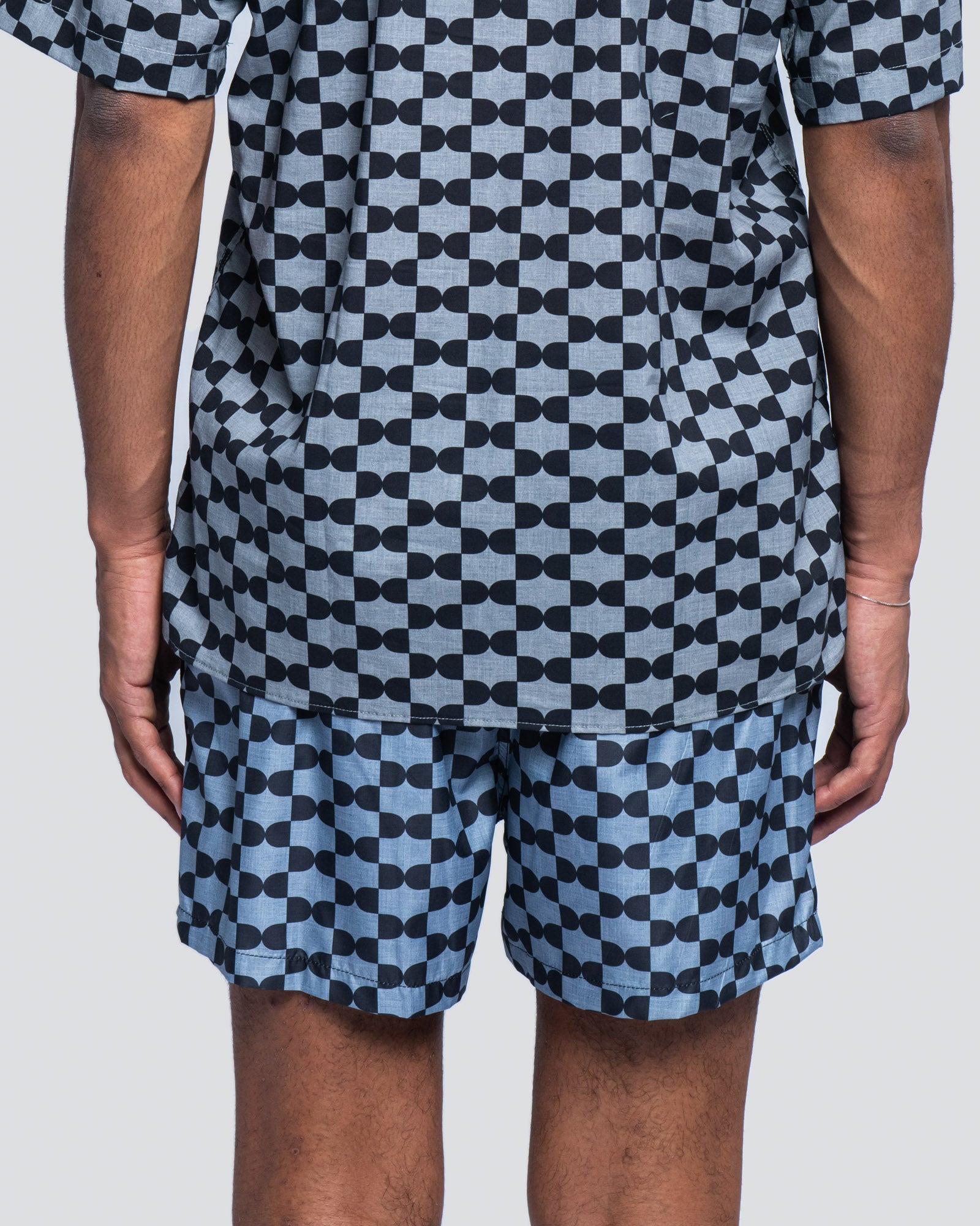 Boxer Tasca Laterale Round Nero