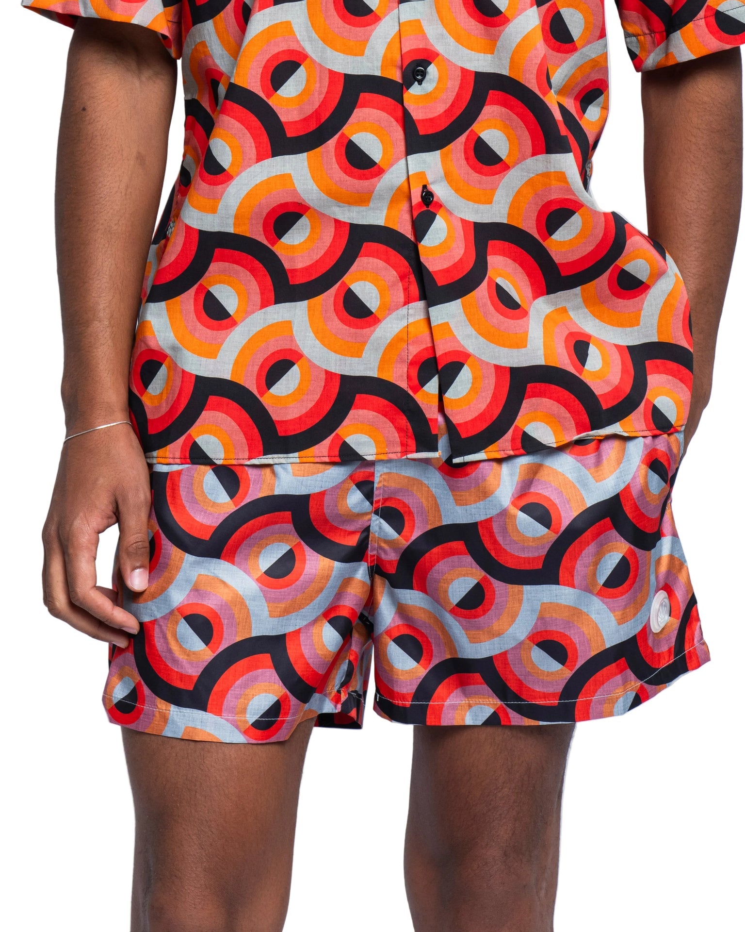 Boxer Uomo Tasche Mondrian