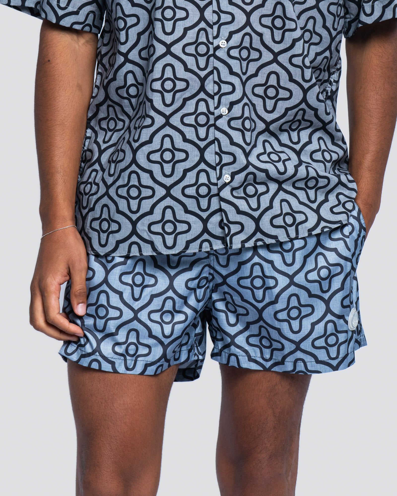 Boxer Tasca Laterale Prism Nero