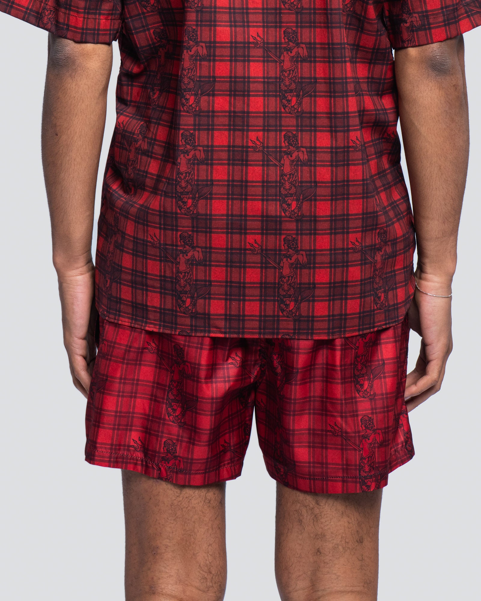 Boxer Tasca Laterale Sirene Rosso