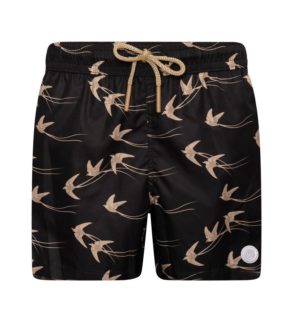 Boxer Tasca Laterale Haiku Nero