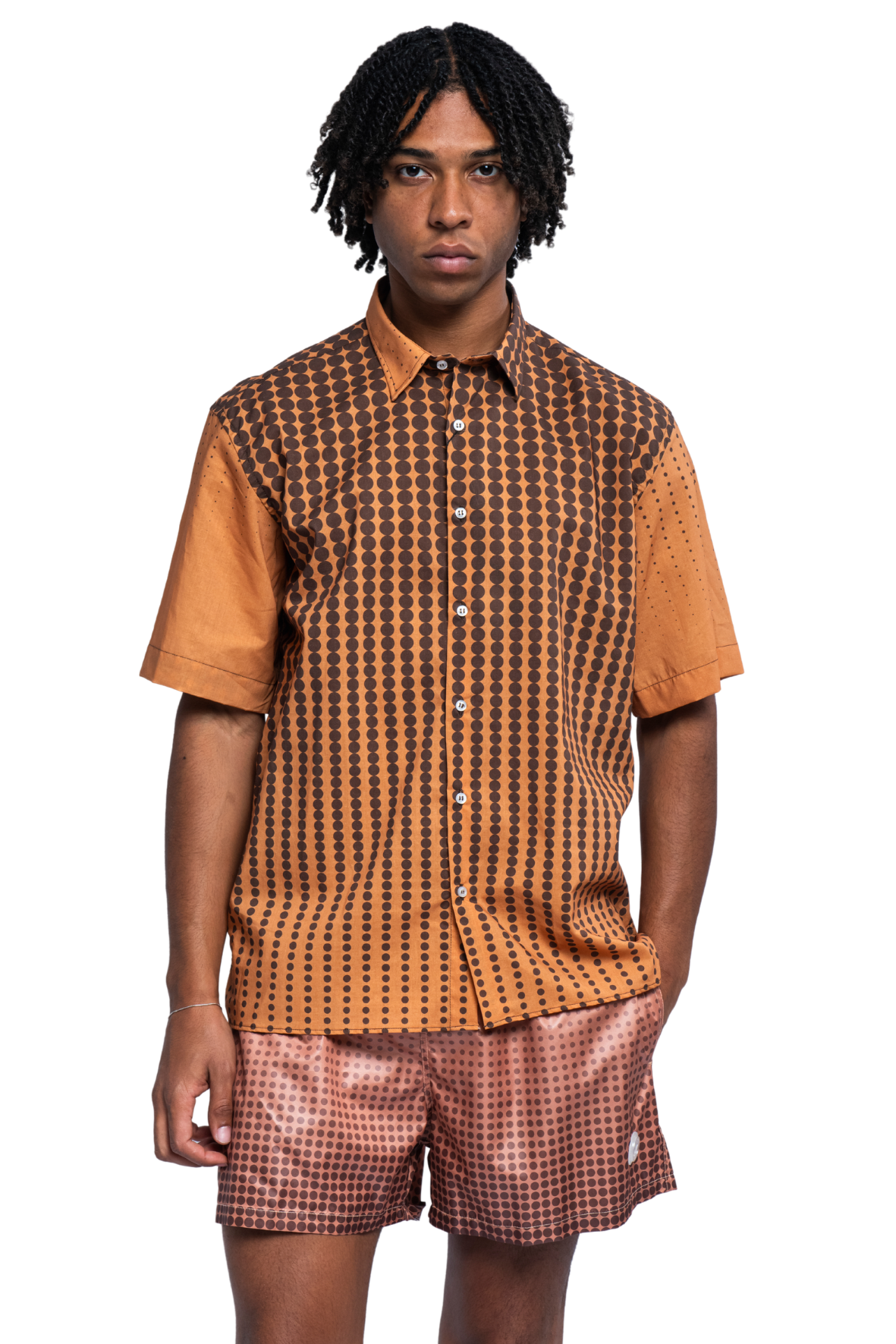 Camicia Uomo Pois