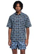 Camicia Uomo Blu Garden